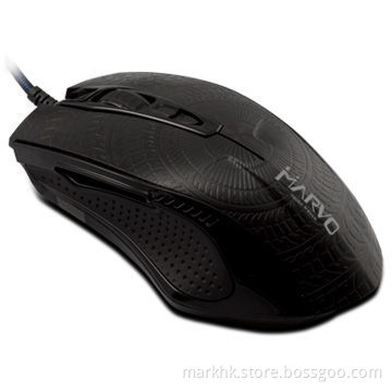 5D Optical Mouse with 135cm Cable Length, Available in 800/1,600/2,400/3,200DPI Resolutions